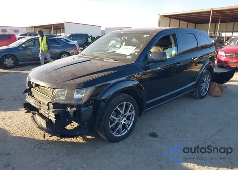 2016 Dodge Journey R/T z USA, uszkodzony, nr VIN 3C4PDCEG7GT172498
